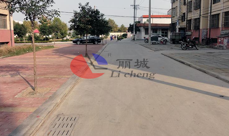 社區路牙石模具的使用